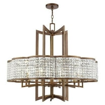 Livex Lighting Grammercy Chandelier in Hand Painted Palacial Bronze