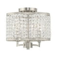 thumbnail image 1 of Livex Lighting Grammercy Ceiling Mount in Brushed Nickel, 1 of 9
