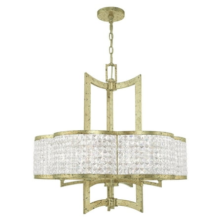 Livex Lighting - Grammercy - 6 Light Chandelier in New Traditional Style - 26