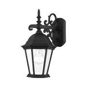 Livex Lighting - Hamilton - 1 Light Outdoor Wall Lantern in Traditional Style -