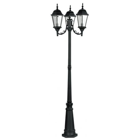 Livex Lighting Hamilton 3 Light Outdoor 3 Head Post