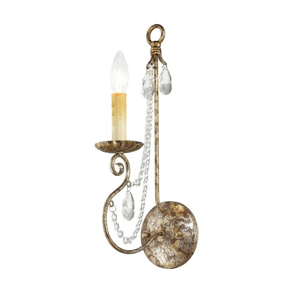 Livex Lighting Hand Applied European Bronze Wall Sconce 51901-36