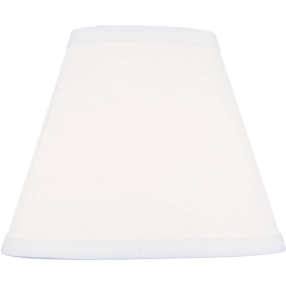 Livex Lighting Hand-Made Off-White Linen Hardback Sit-on Shade