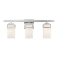 thumbnail image 1 of Livex Lighting Harding 3 Light Bath Vanity Light in Nickel, 1 of 10