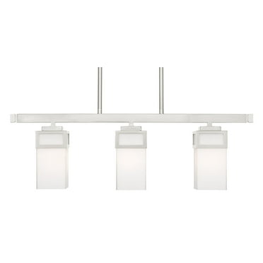 Livex Lighting - Harding - 3 Light Linear Chandelier in Modern Style - 4.5