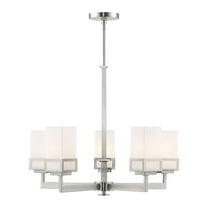 Livex Lighting - Harding - 5 Light Chandelier in Modern Style - 25 Inches wide
