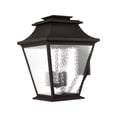 thumbnail image 1 of Livex Lighting Hathaway Outdoor Wall Lantern in Bronze, 1 of 11