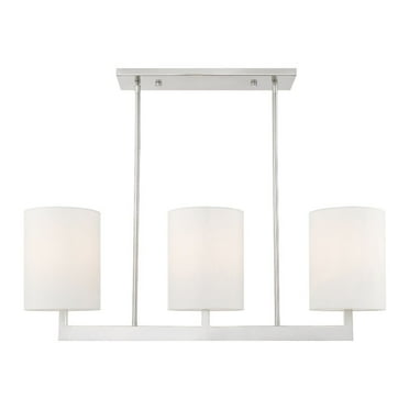 Livex Lighting - Hayworth - 3 Light Linear Chandelier in Contemporary Style -