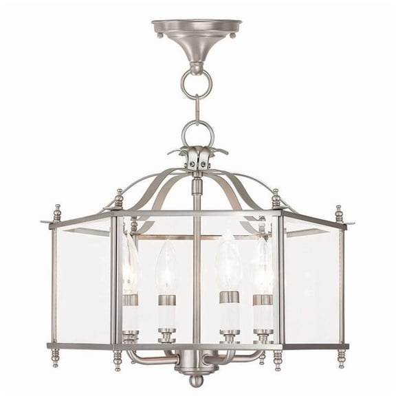 Livex Lighting Heritage Chandelier in Black