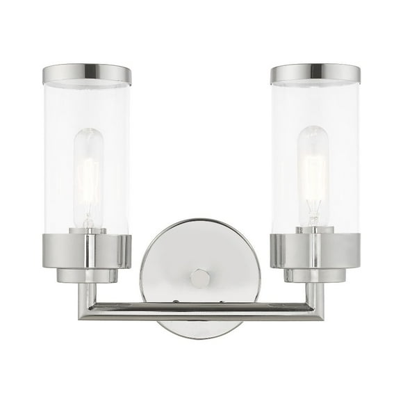 Livex Lighting - Hillcrest - 2 Light Bath Vanity in Coastal Style - 12.75 Inches