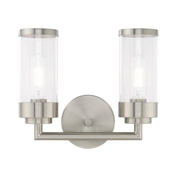 Livex Lighting - Hillcrest - 2 Light Bath Vanity in Coastal Style - 12.75 Inches