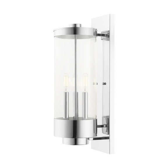 Livex Lighting - Hillcrest - 3 Light Outdoor Wall Lantern in Coastal Style - 6.5