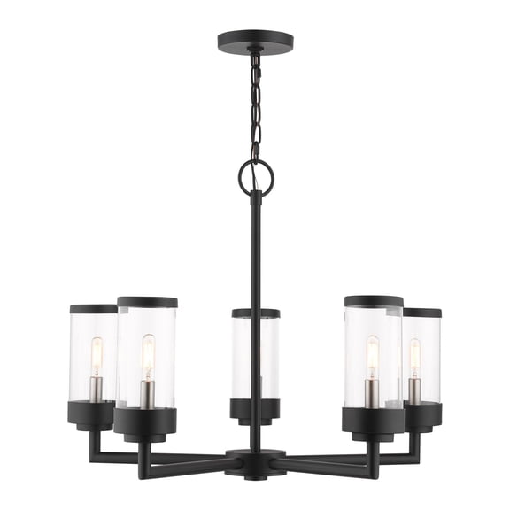 Livex Lighting - Hillcrest - 5 Light Outdoor Chandelier in Coastal Style - 26