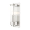 thumbnail image 1 of Livex Lighting-Hillcrest - Two Light Outdoor Wall Lantern Brushed, 1 of 12