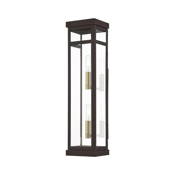 Livex Lighting Hopewell 2 Light Outdoor Wall Lantern