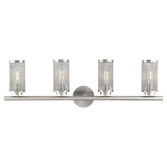 Livex Lighting - Industro - 4 Light Bath Vanity in Contemporary Style - 35.5