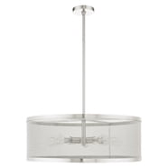 Livex Lighting - Meridian - 3 Light Linear Chandelier in Modern Style ...