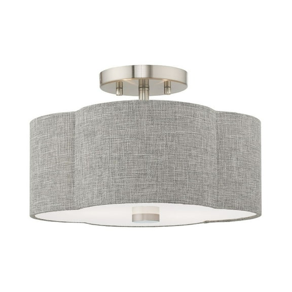 Livex Lighting - Kalmar - 2 Light Flush Mount in New Traditional Style - 13