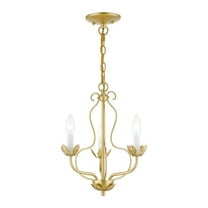 42903-33-Livex Lighting-Katarina - 3 Light Chandelier In Transitional Style-15.5 Inches Tall and 13 Inches Wide-Soft Gold Finish    -Traditional
