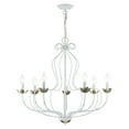 thumbnail image 1 of 42907-60 Livex Lighting Katarina - 7 Light Chandelier In Transitional Style-26 Inches Tall and 28 Inches Wide-Antique White Finish    -Traditional, 1 of 8