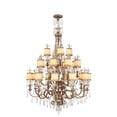 thumbnail image 1 of 8814-65 Livex Lighting La Bella - 4 Light Bath Vanity in Glam Style - 34 Inches wide by 20 Inches high, 1 of 4
