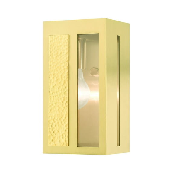 Livex Lighting - Lafayette - 1 Light Outdoor ADA Wall Lantern in Coastal Style -