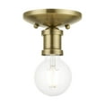 thumbnail image 1 of Livex Lighting - Lansdale - 1 Light Flush Mount In Transitional Style-3.38, 1 of 7