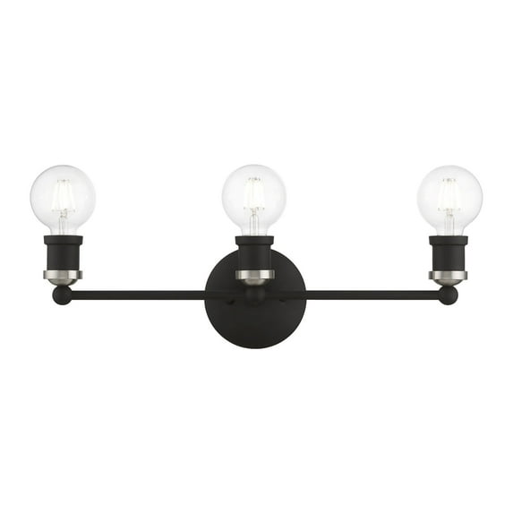 Livex Lighting - Lansdale - 3 Light ADA Bath Vanity In Transitional Style-5.13