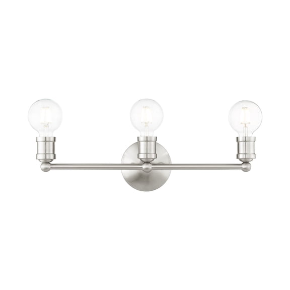 Livex Lighting - Lansdale - 3 Light Bath Vanity in Contemporary Style - 20.25