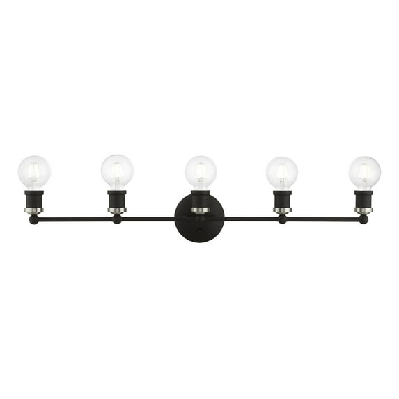 Livex Lighting - Lansdale - 5 Light ADA Large Bath Vanity In Transitional