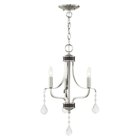 Livex Lighting - Laurel - 3 Light Mini Chandelier in New Traditional Style - 13