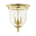 thumbnail image 1 of Livex Lighting Legacy Ceiling Mount in Polished Brass Gold, 1 of 8