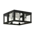 thumbnail image 1 of Livex Lighting - Lexington - 4 Light Outdoor Flush Mount in Art Deco Style -, 1 of 2