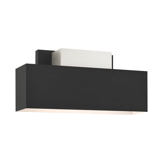 Livex Lighting - Lynx - 2 Light Outdoor ADA Wall Lantern in Contemporary Style -