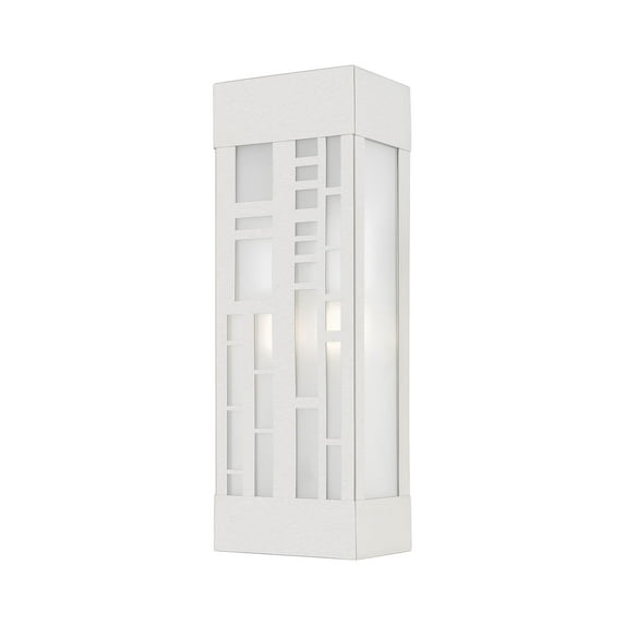 Livex Lighting - Malmo - 2 Light Outdoor ADA Wall Sconce In Modern Style-17