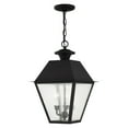 thumbnail image 1 of Livex Lighting Mansfield 3 Light Outdoor Chain Lantern, 1 of 2