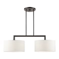 thumbnail image 1 of Livex Lighting - Meridian - 2 Light Linear Chandelier in Modern Style - 14, 1 of 16