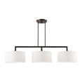 thumbnail image 1 of Livex Lighting - Meridian - 3 Light Linear Chandelier in Modern Style - 14, 1 of 14