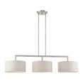 thumbnail image 1 of Livex Lighting - Meridian - 3 Light Linear Chandelier in Modern Style - 14, 1 of 14