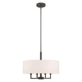 thumbnail image 1 of 42604-92 Livex Lighting Meridian - 4 Light Pendant in Modern Style - 18 Inches wide by 22.5 Inches high-English Bronze Finish    -Traditional, 1 of 9
