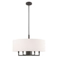 thumbnail image 1 of 42605-92 Livex Lighting Meridian - 6 Light Pendant in Modern Style - 24 Inches wide by 24.5 Inches high-English Bronze Finish    -Traditional, 1 of 11