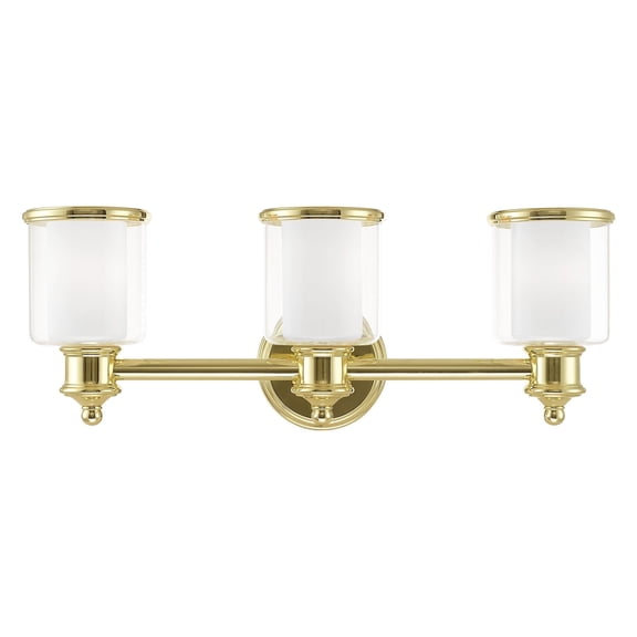 Livex Lighting - Middlebush - 3 Light Bath Vanity in Traditional Style - 23.5