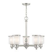 Livex Lighting - Middlebush - 5 Light Chandelier in Traditional Style - 25