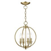 Livex Lighting Convertible Chain Hang/Ceiling Mount