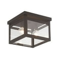 thumbnail image 1 of Livex Lighting Milford Ceiling Mount in Bronze, 1 of 10