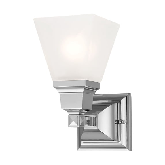 Livex Lighting Mission Bath Light in Chrome
