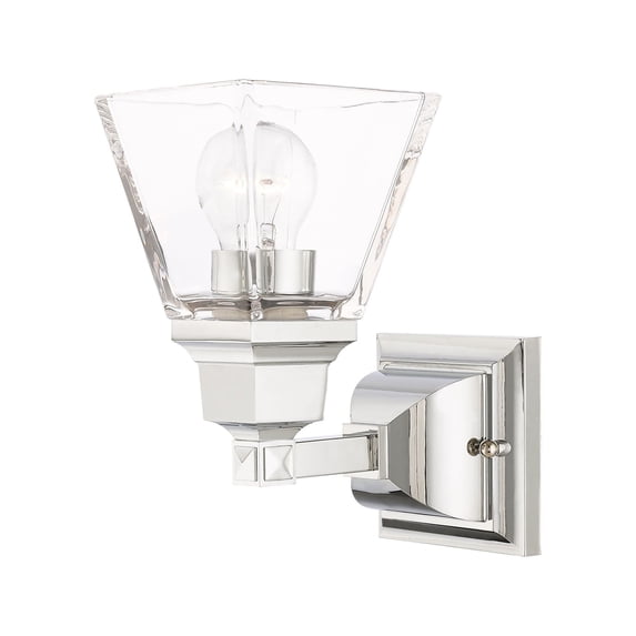 Livex Lighting - Mission - 1 Light Wall Sconce in New Traditional Style - 5