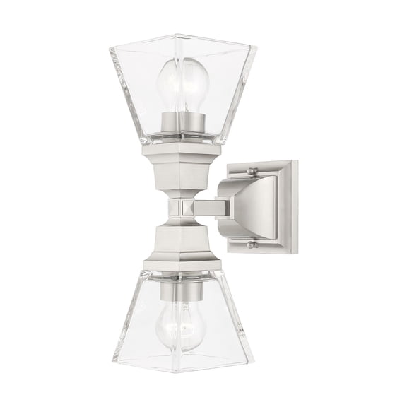 Livex Lighting - Mission - 2 Light Wall Sconce in New Traditional Style - 5