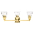 thumbnail image 1 of Livex Lighting - Mission - 3 Light Bath Vanity in New Traditional Style - 25.25, 1 of 13