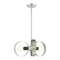 Livex Lighting - Modesto - 3 Light Chandelier in Industrial Style - 19 Inches
